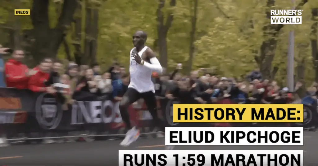 download eliud kipchoge world record